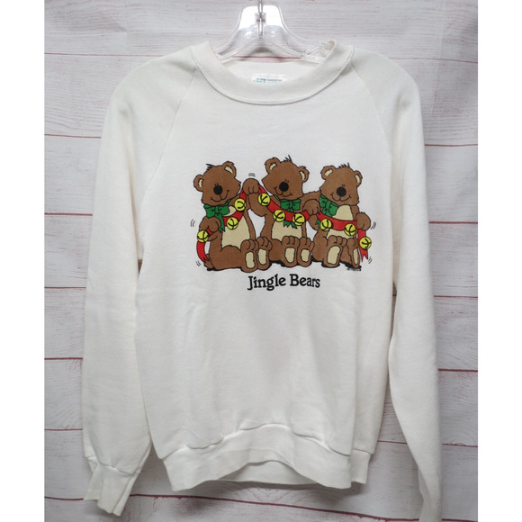 Lot of 5 Size M (one PL) Holiday Sweatshirts Christmas Snowman - Picture 2 of 16